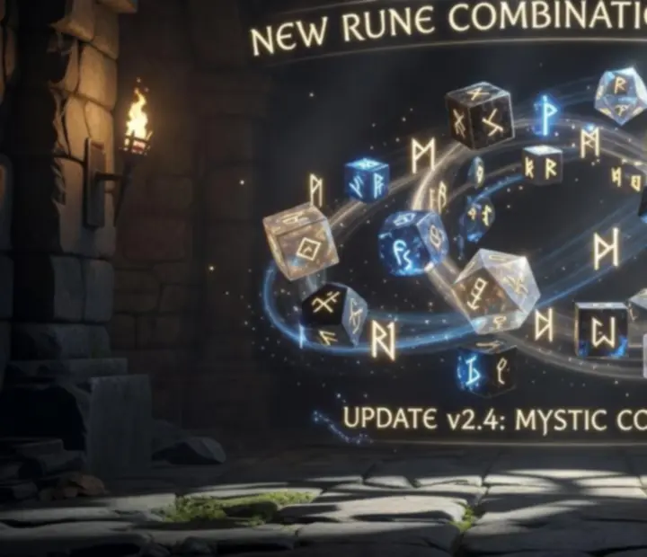Magiczne kości i świecące runy tworzące nowe kombinacje w Rune Dice